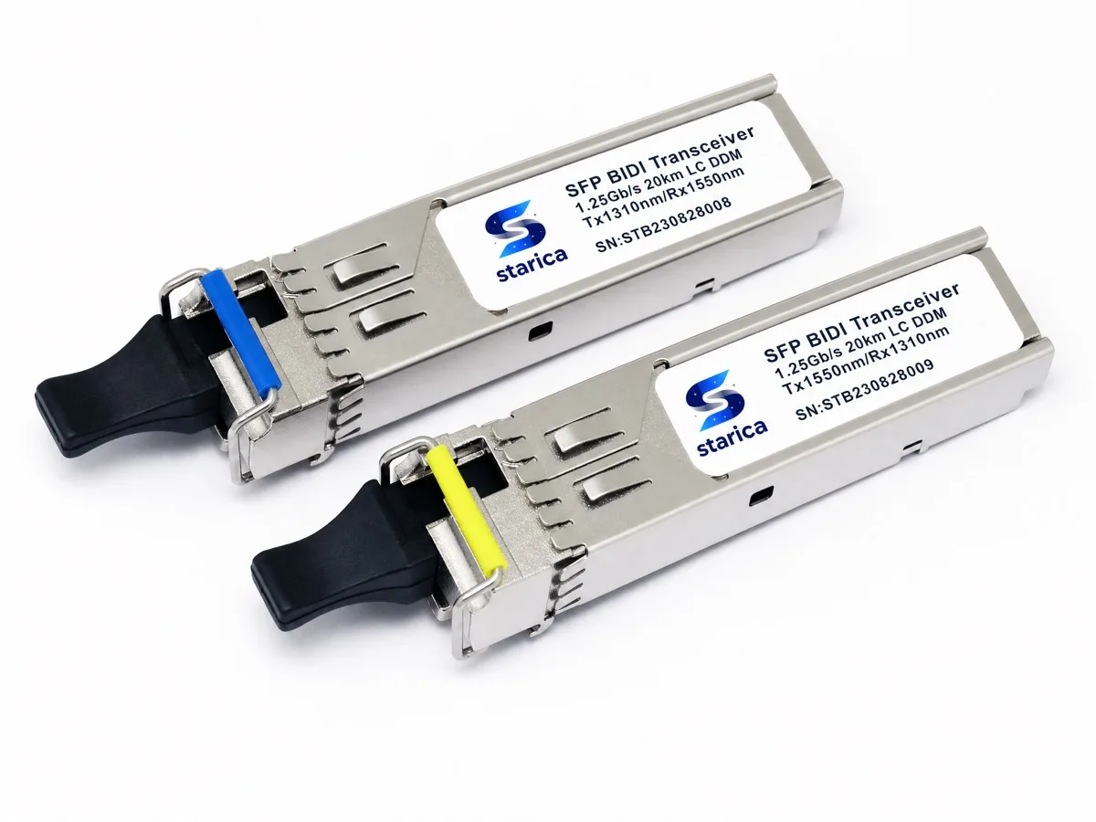 Bi-Di SFP 单纤双向光模块产品图
